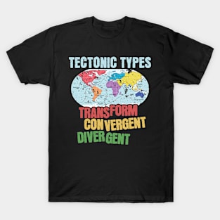 Tectonic Types T-Shirt